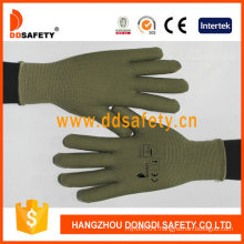 Wholesale 13 Gague Bamboo Green Spandex Polyester Gloves